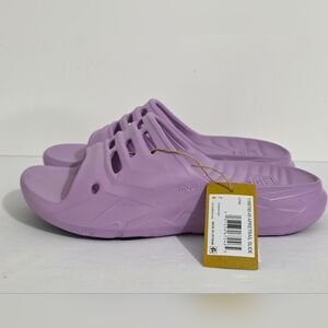 Teva Women's Lavender Slip-On Slide Sandals
